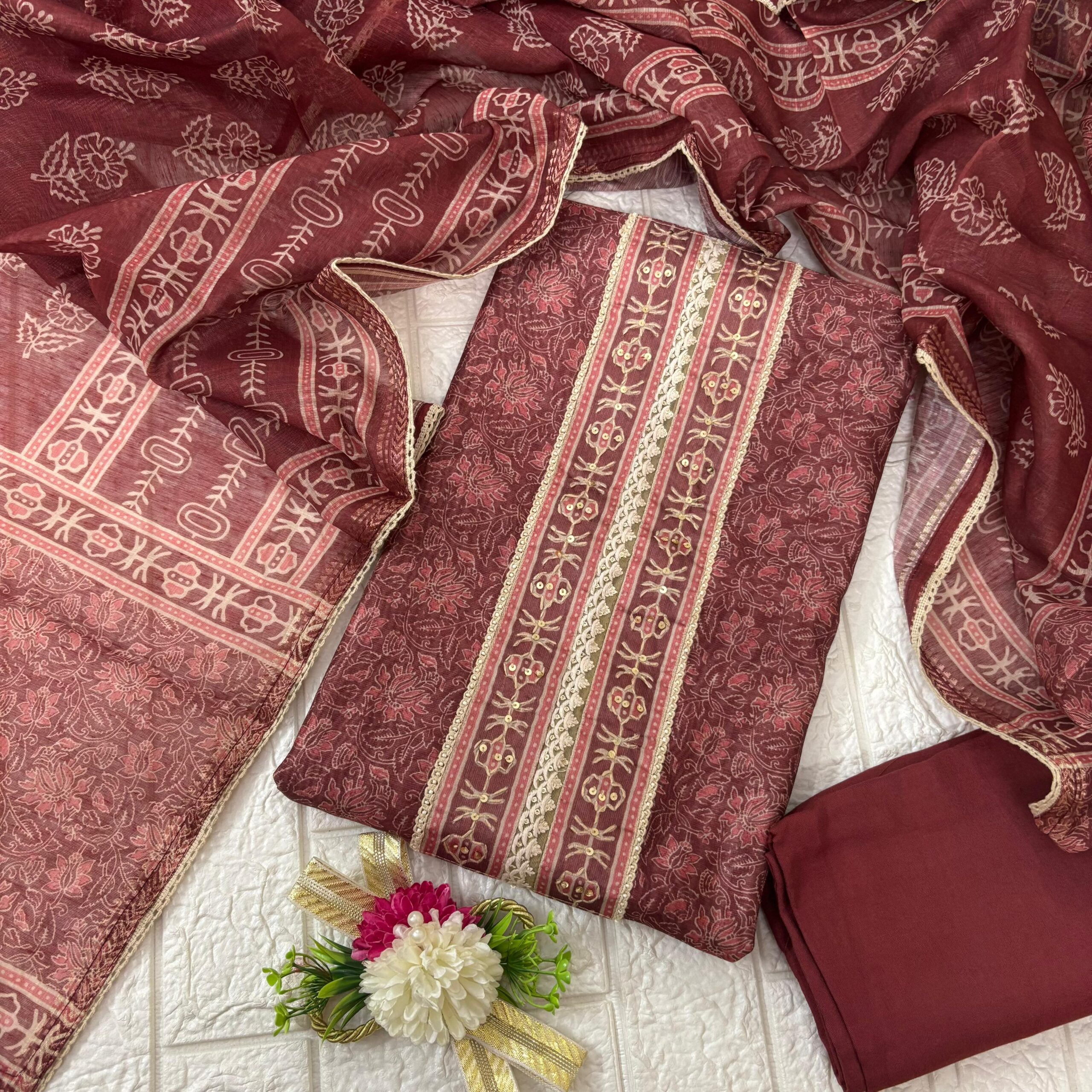 Casual linen suit set - Image 2